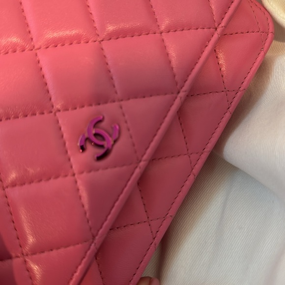 Chanel Lambskin Wallet on Chain, NWT very rare - Picture 14 of 14